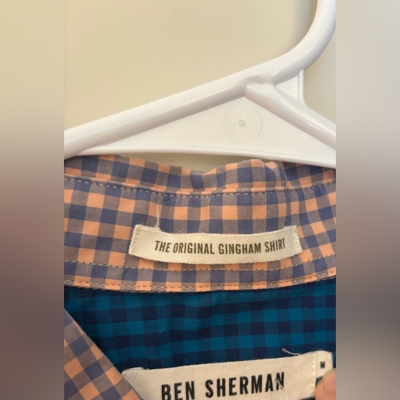 Ben Sherman The Original Gingham Shirt, 100% Cotton, M - Picture 7 of 10
